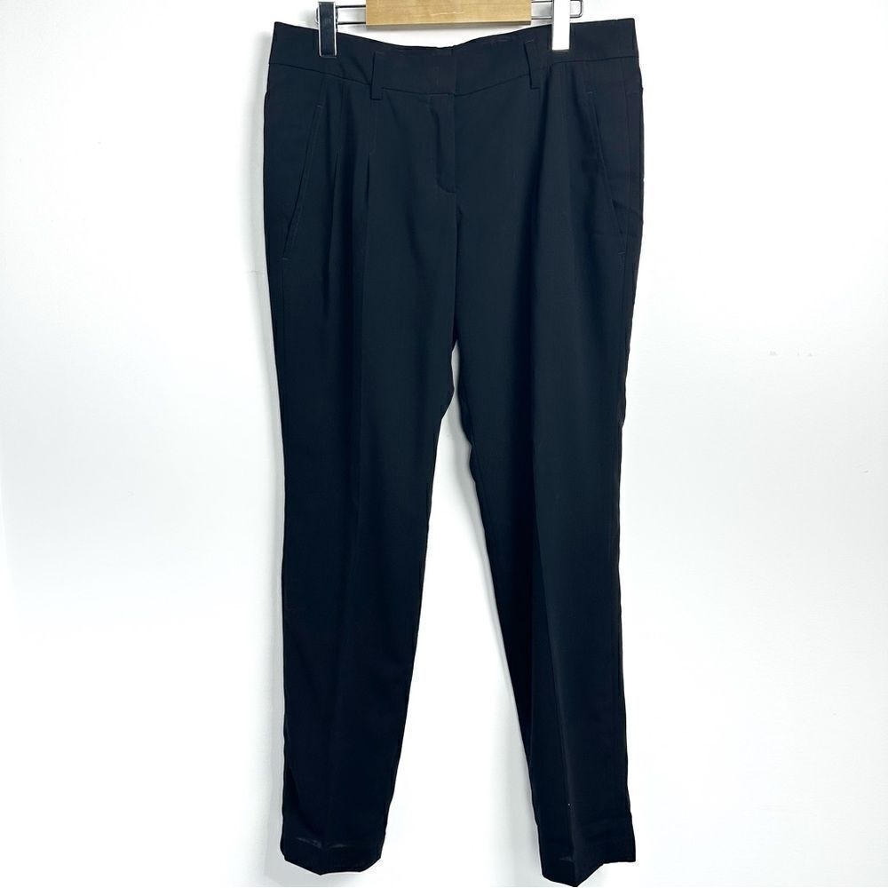 Akris Punto Black 100% Wool Trousers